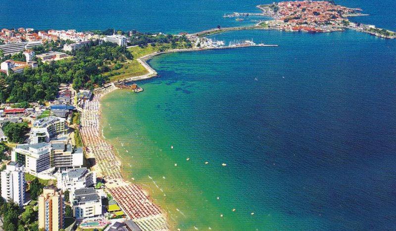 شقة Studio Vigo Panorama Beach, Larisa. نيسيبار المظهر الخارجي الصورة